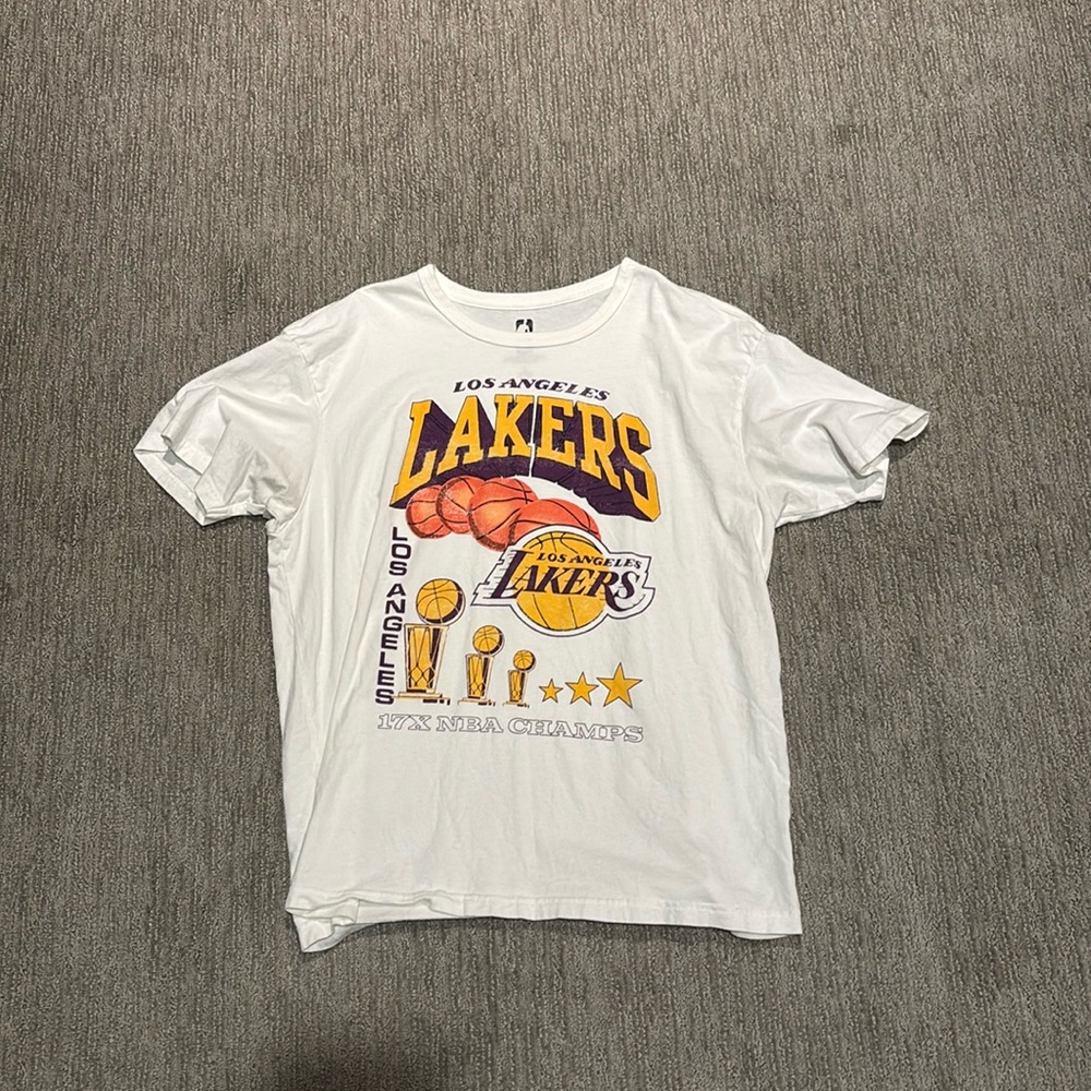 White Lakers T-shirt